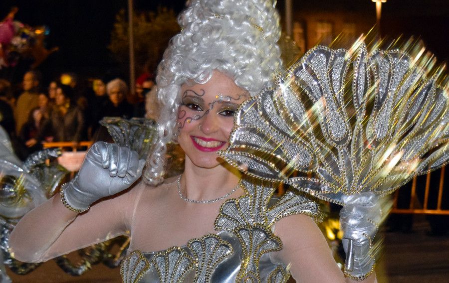 Desfile del sábado de Carnaval en Pontevedra