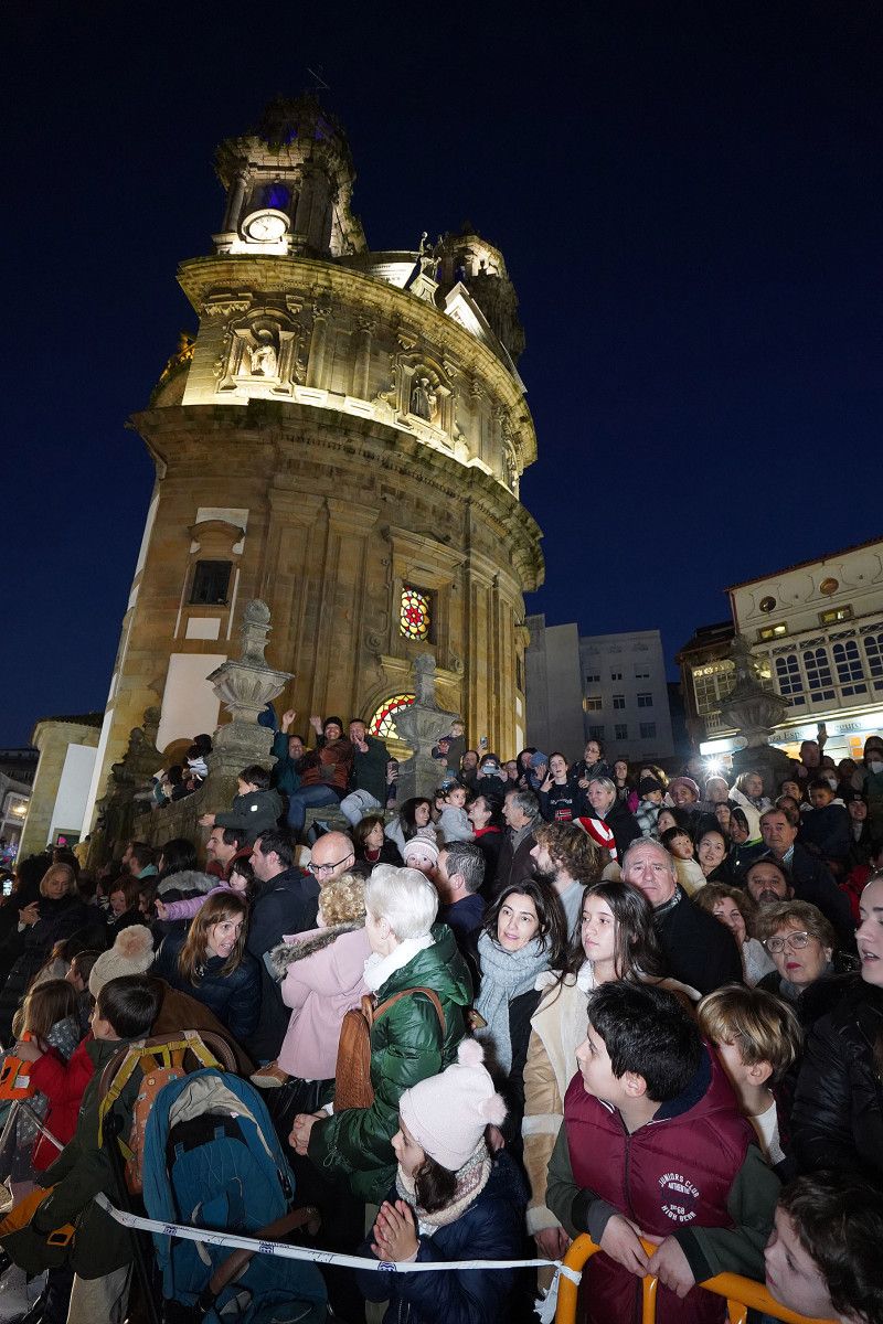 Cabalgata dos Reis Magos polas rúas de Pontevedra 2023