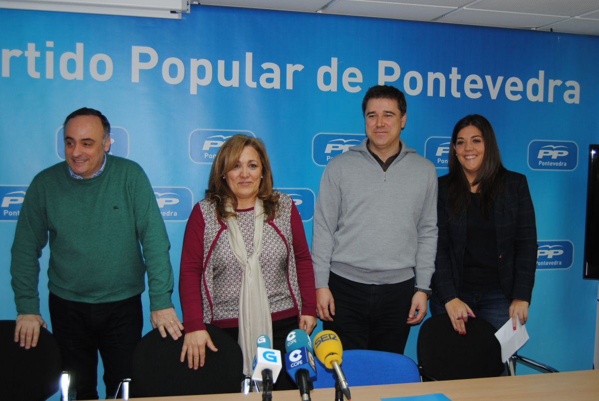 Concejales del grupo municipal del PP