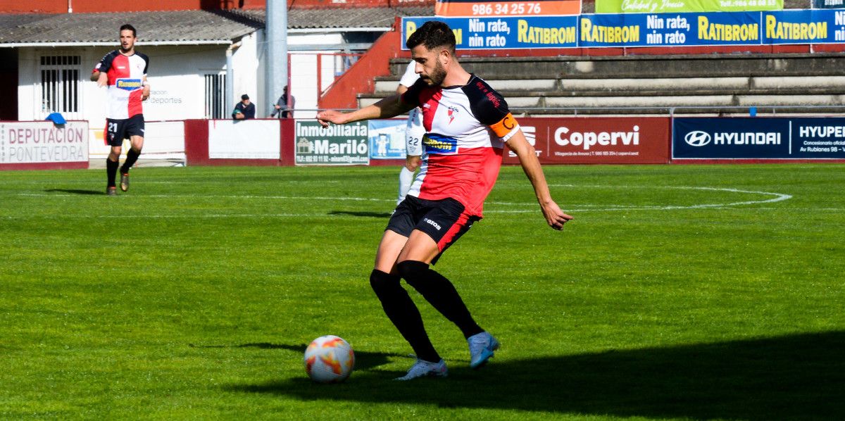 Partido entre Arosa - Silva en A Lomba