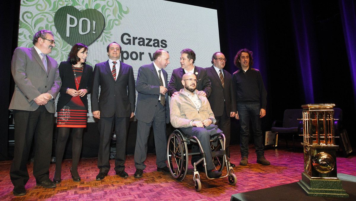 Acto público no Teatro Principal para celebrar o premio ONU-Hábitat concedido a Pontevedra