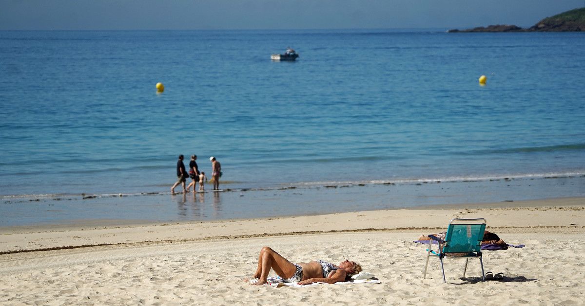 Playa sanxenxo silgar