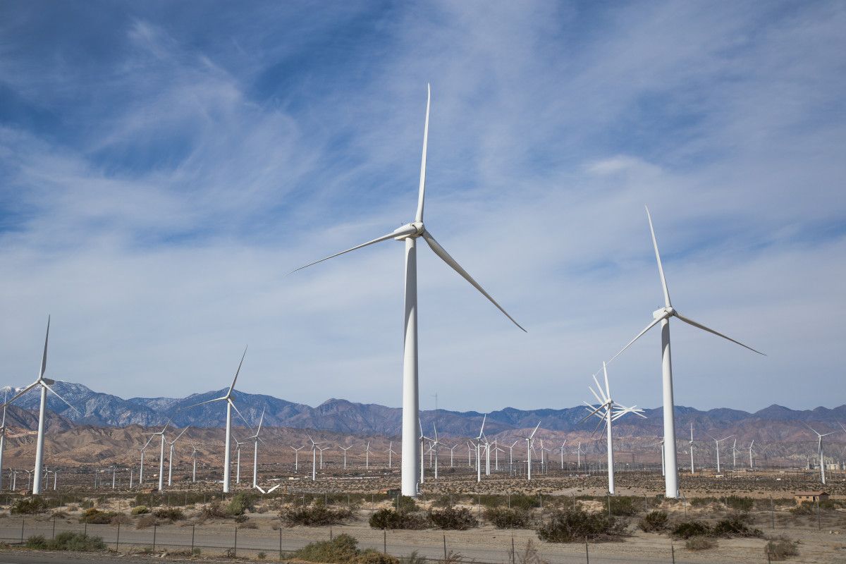 Parque eólico sobre o que se debatirá na xornada de Transición ecolóxica ou especulación enerxética