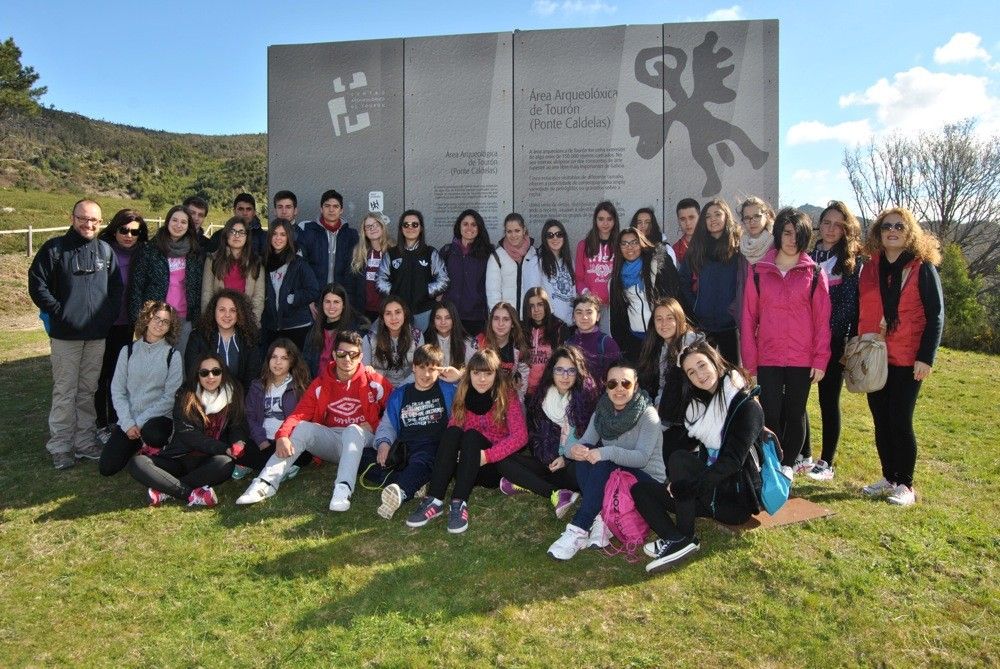 Alumnos del Instituto de Secundaria Macià Abela, de Crevillente (Alicante)