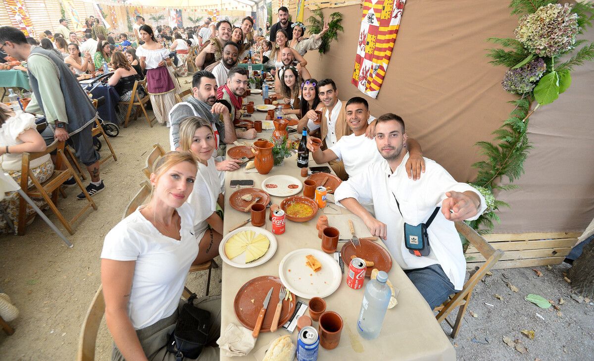 Actividad en los locales de hostelería en la Feria Franca 2023