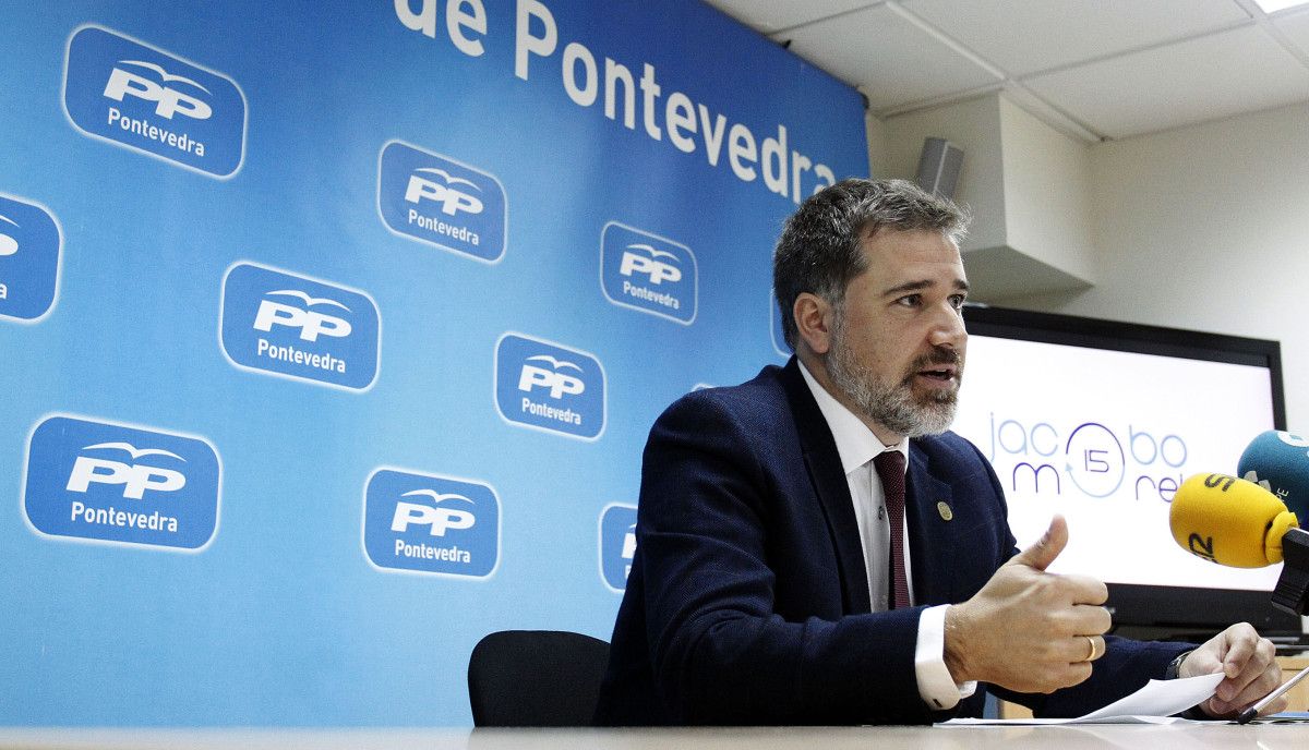 Jacobo Moreira, anunciado su cambio de postura sobre ENCE en la sede del PP