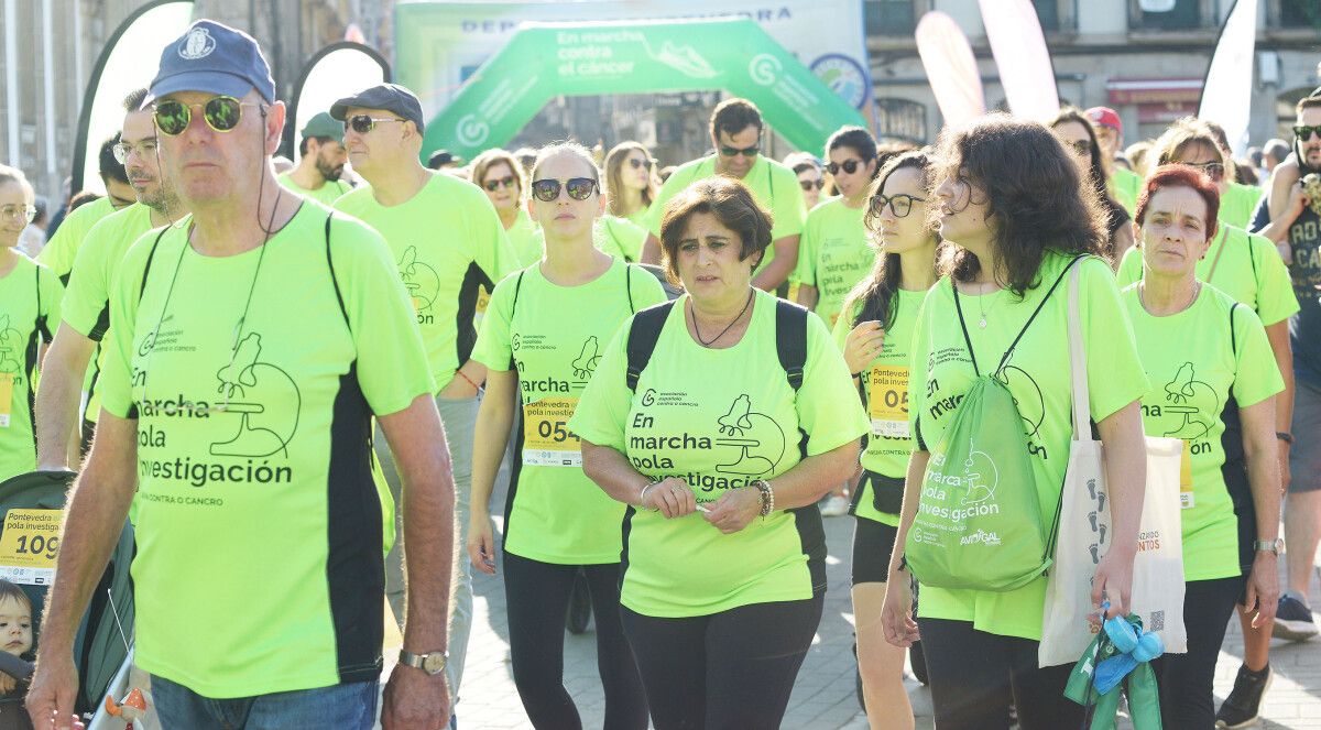 Quinta edición de 'Pontevedra en marcha contra el cáncer'