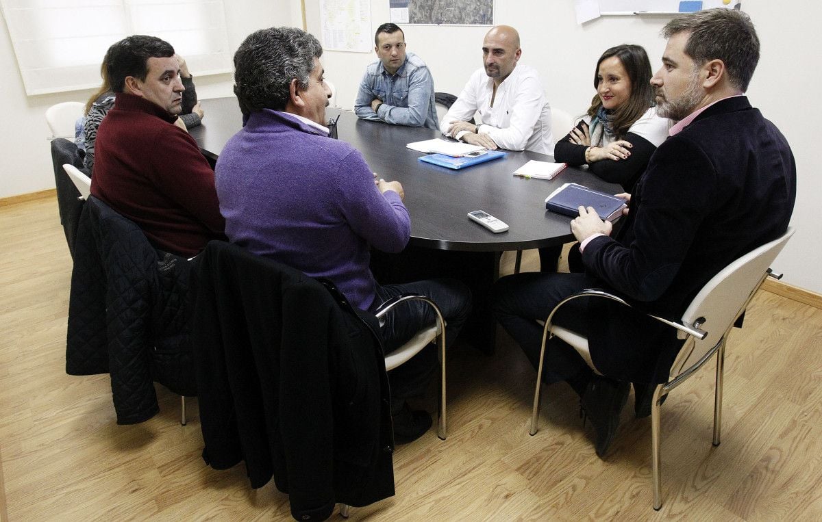 Reunión del comité de empresa de Ence con Jacobo Moreira (archivo)