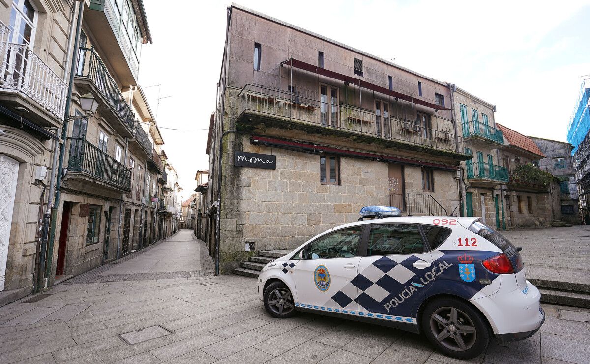 Vehículo de la Policía Local de Pontevedra