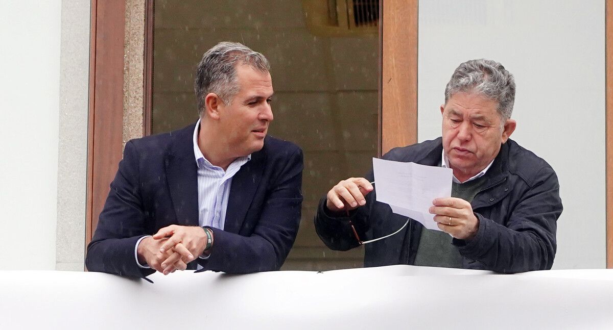 Rafa Domínguez e Miguel Anxo Fernández Lores