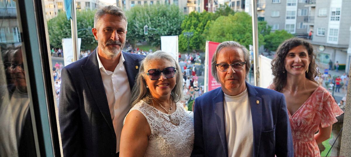 El escritor Alberto Avendaño fue el pregonero de las Festas de San Roque 2024