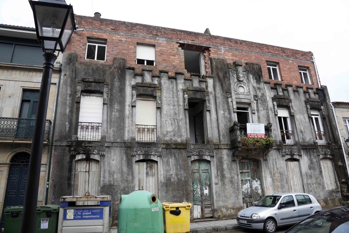 Antigua casa consistorial de Cuntis