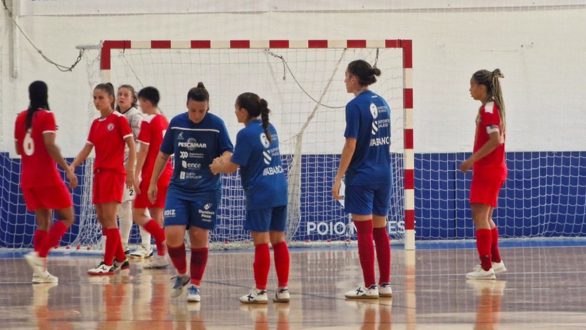 Partido de pretemporada entre Poio Pescamar y Castro FSF