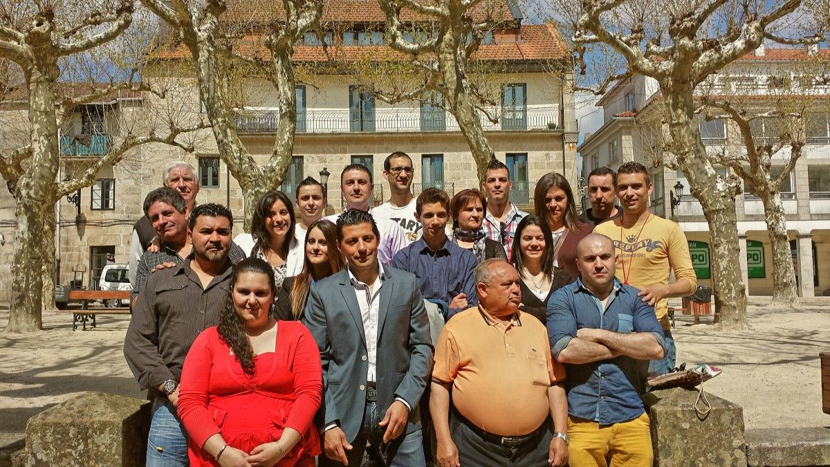 Candidatura del PSdeG-PSOE a las elecciones municipales en Ponte Caldelas