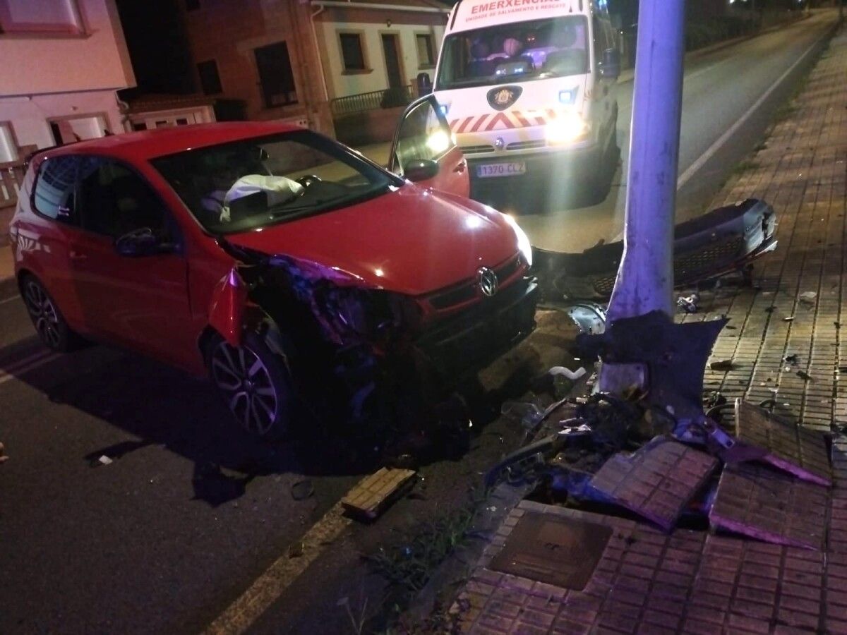 Accidente en Vilariño