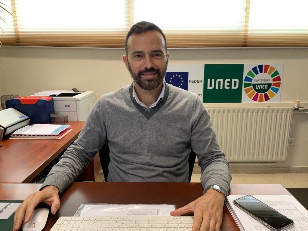 Rafael Cotelo, coordinador de Extensión Universitaria da UNED en Pontevedra