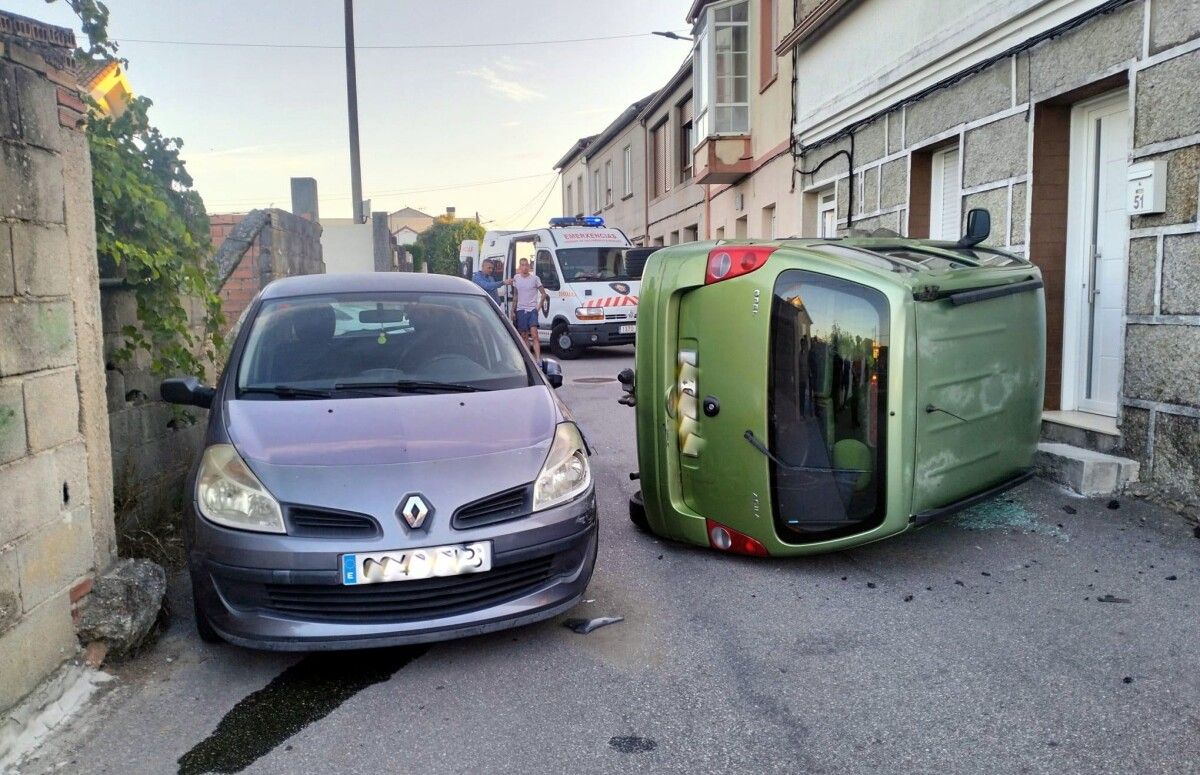 Accidente en Cambados