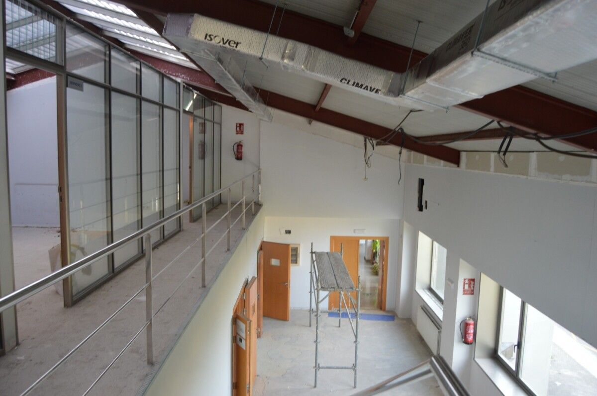 Obras en el Auditorio Emilia Pardo Bazán