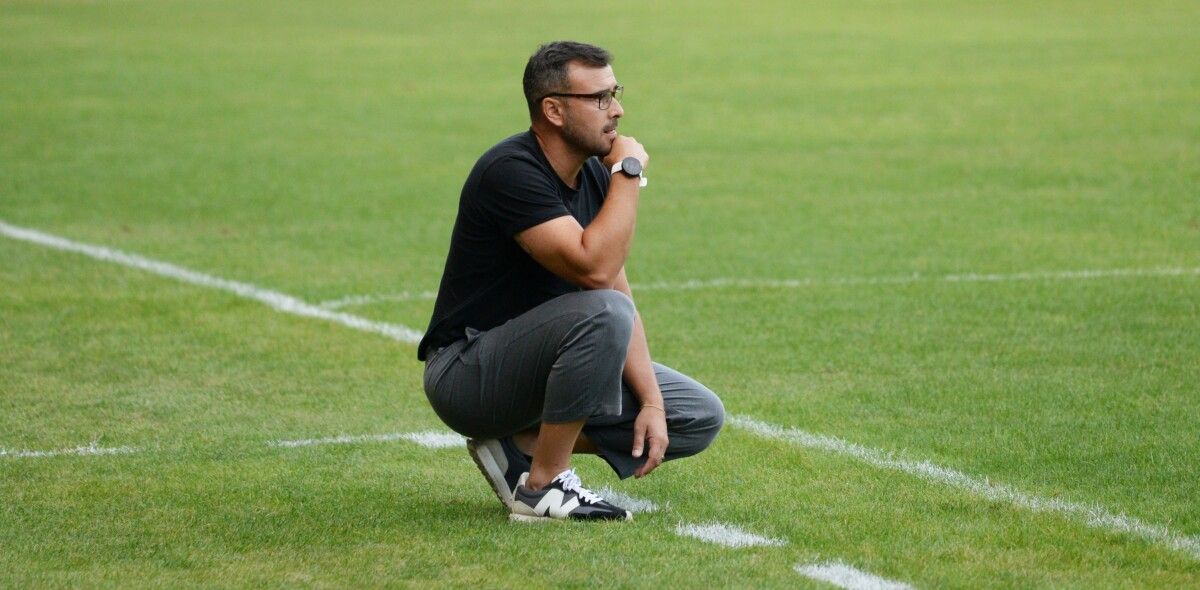 Yago Iglesias, en el partido de liga entre Pontevedra y Valladolid Promesas en Pasarón