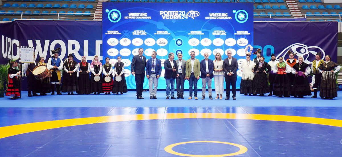 Inauguración del Campeonato del Mundo U20 de Luchas Olímpicas