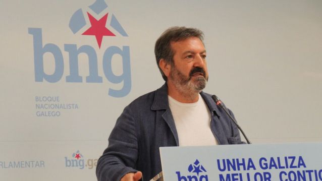 Luis Bará, diputado del BNG en el Parlamento gallego