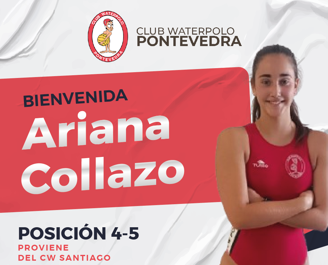 Ariana Collazo, nueva jugadora del Waterpolo Pontevedra