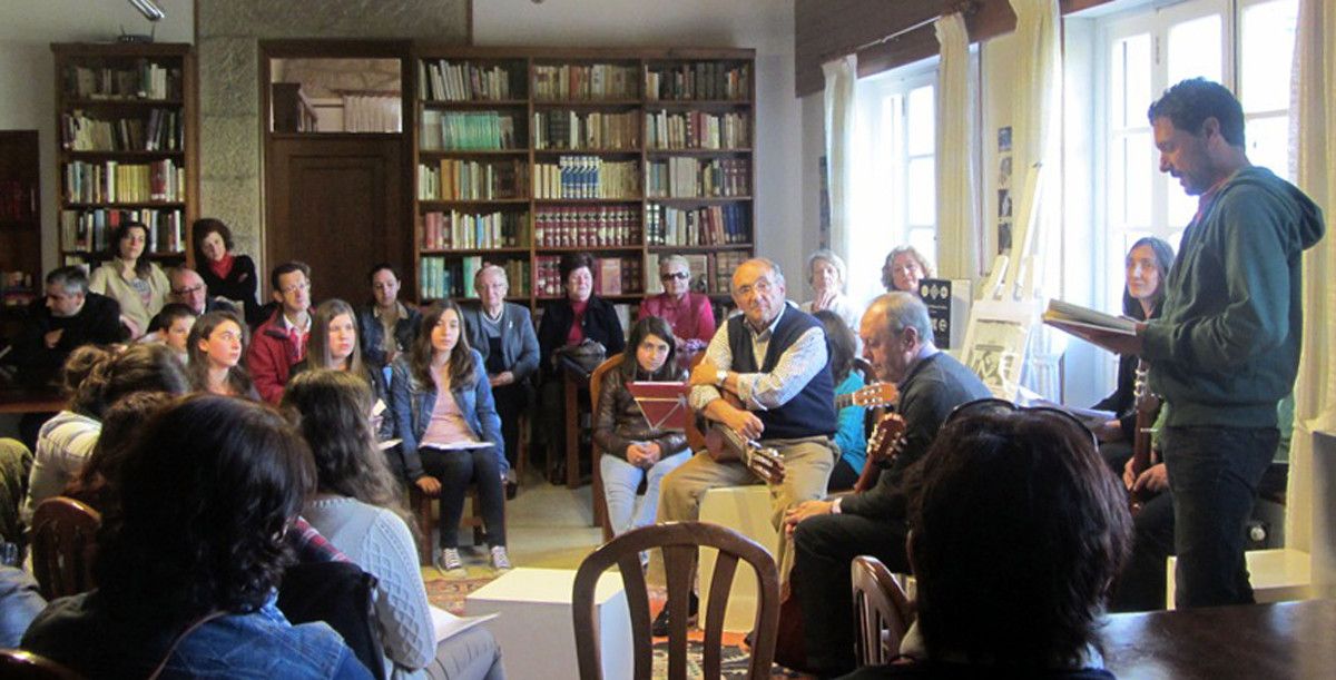 Actividades del Día Internacional del Libro en Ponte Caldelas en 2014