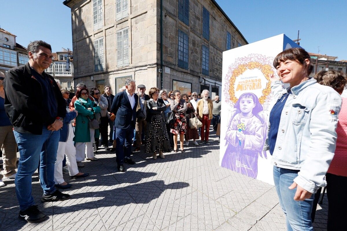 Inauguración de la exposición 'Fina Casalderrey. Medrando entre historias' 