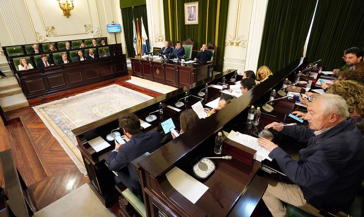 Pleno de la Deputación de Pontevedra