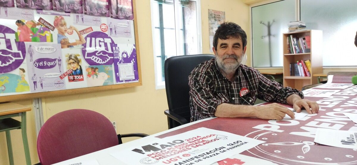 Ramón Vidal, secretario comarcal de UGT