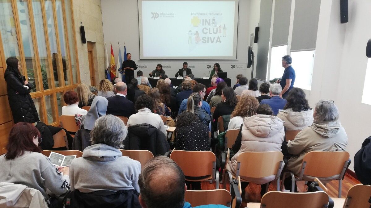 Presentación del programa "Pontevedra, provincia + inclusiva"