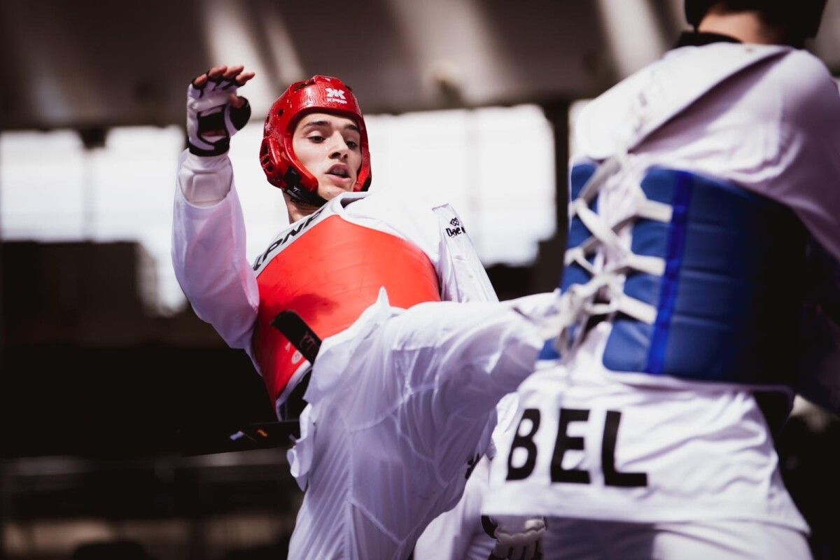 Sergio Troitiño, en el Campeonato de Europa de Belgrado