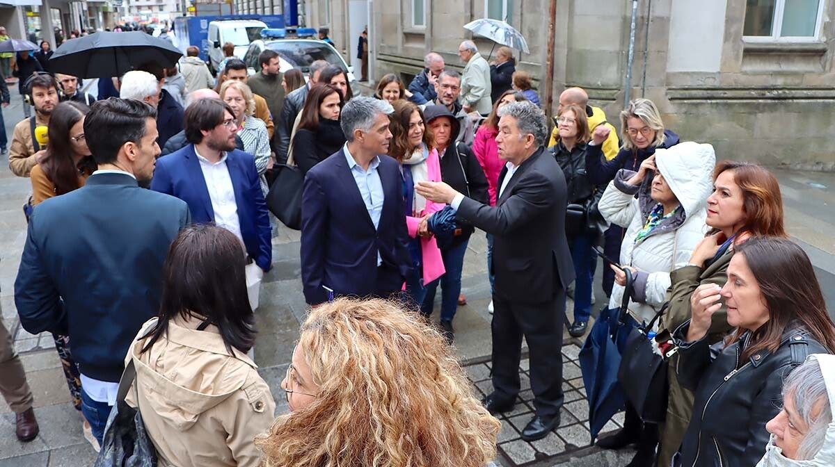 Visita a Pontevedra de la red portuguesa de las Ciudades que Caminan