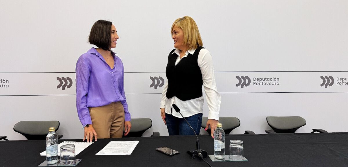 Ana Laura Iglesias y Digna Rivas