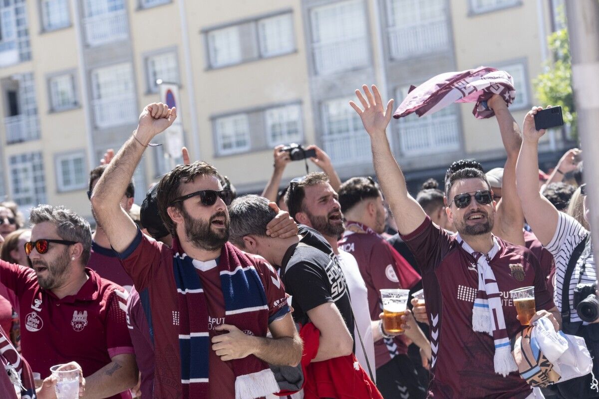 Afección granate na previa do Pontevedra-Betis Deportivo