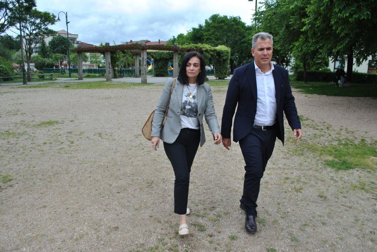 Rafa Domínguez y Silvia Crespo en Monte Porreiro