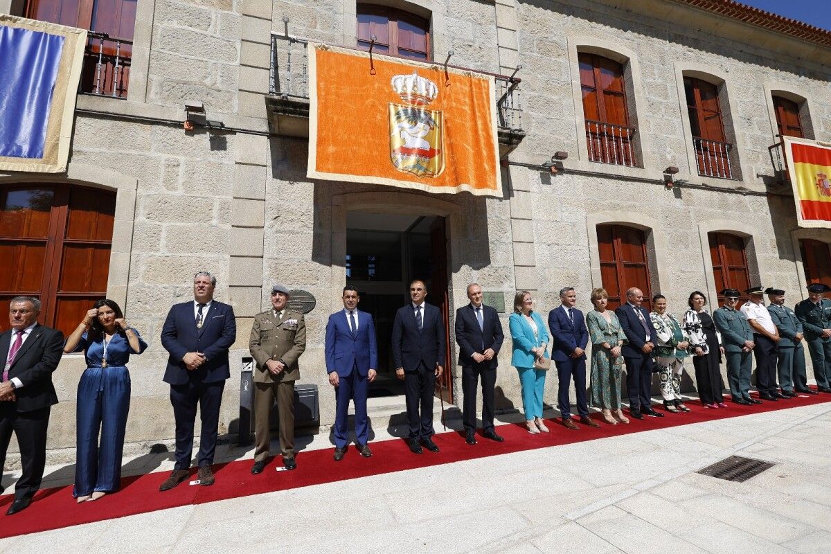 Recepción oficial en el Concello de Poio