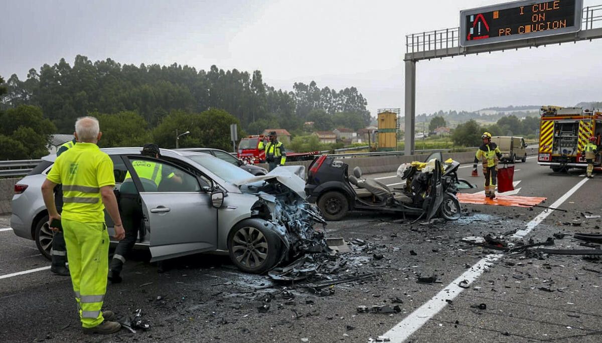 Accidente mortal na Autovía do Salnés