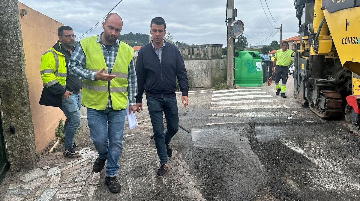 Obras de seguridad vial en el ámbito del CEIP Carballal