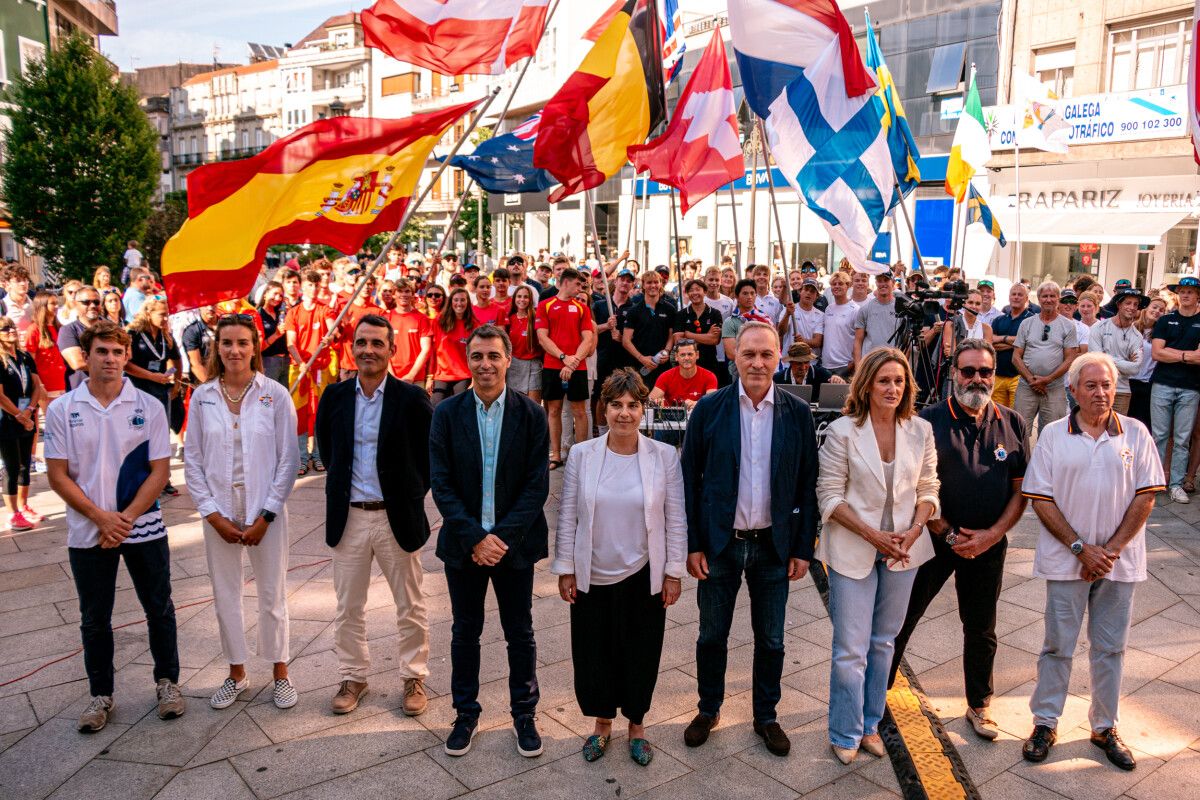 Inauguración del Mundial Juvenil de Vela para las clases 49er, 49er FX y Nacra 17