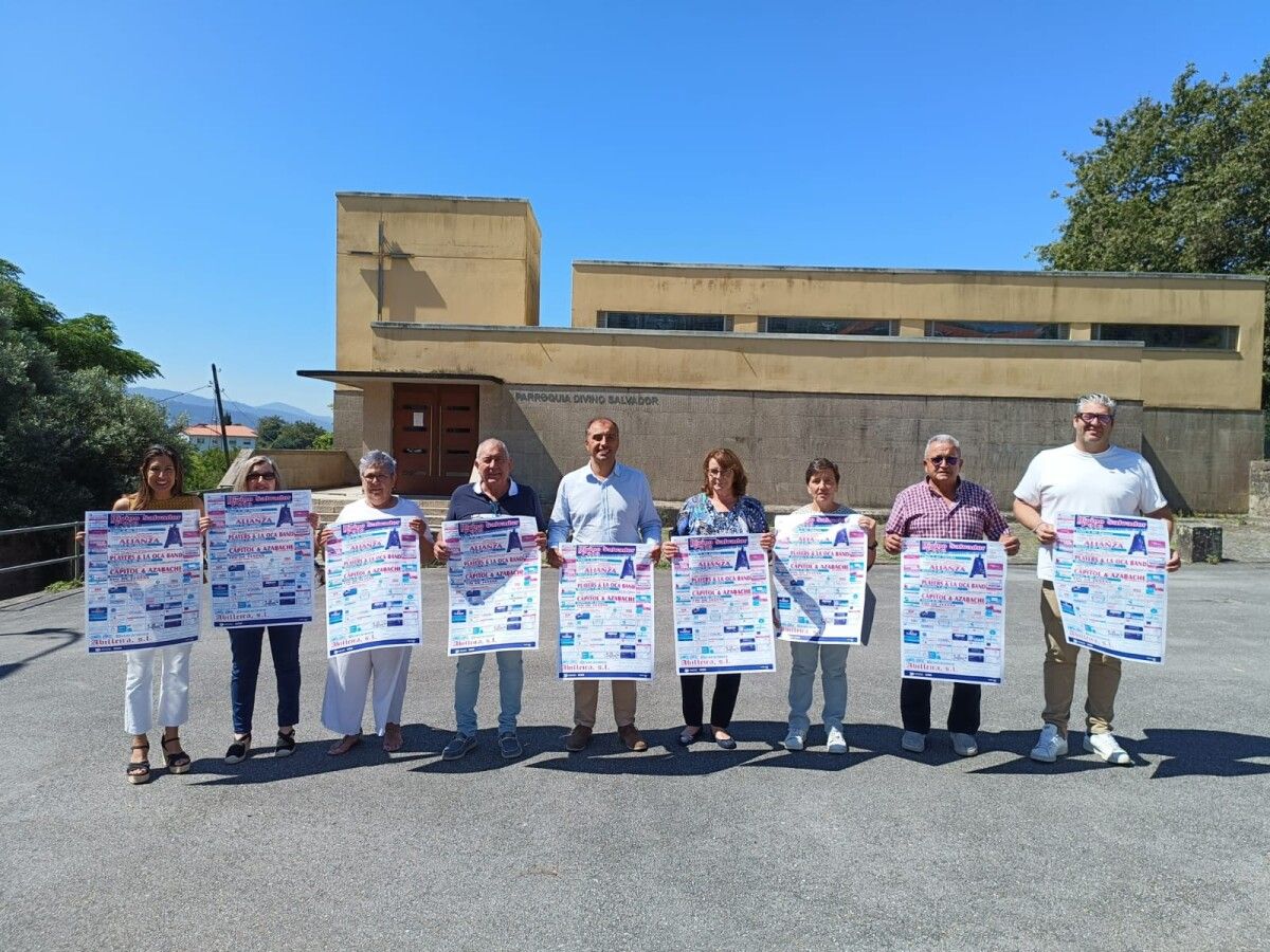 Presentación del programa de las fiestas del Divino Salvador de Poio