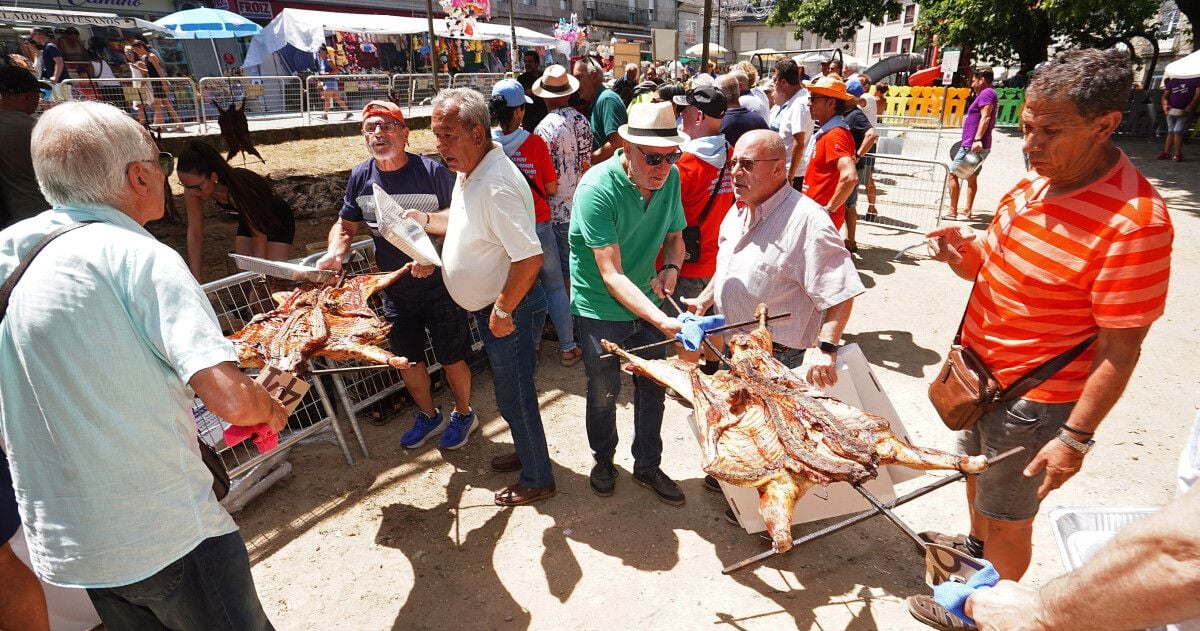 Festa do Carneiro ao Espeto en Moraña