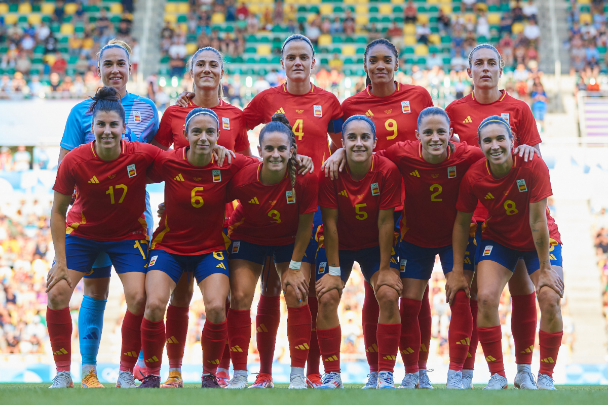 Once de España ante Nigeria