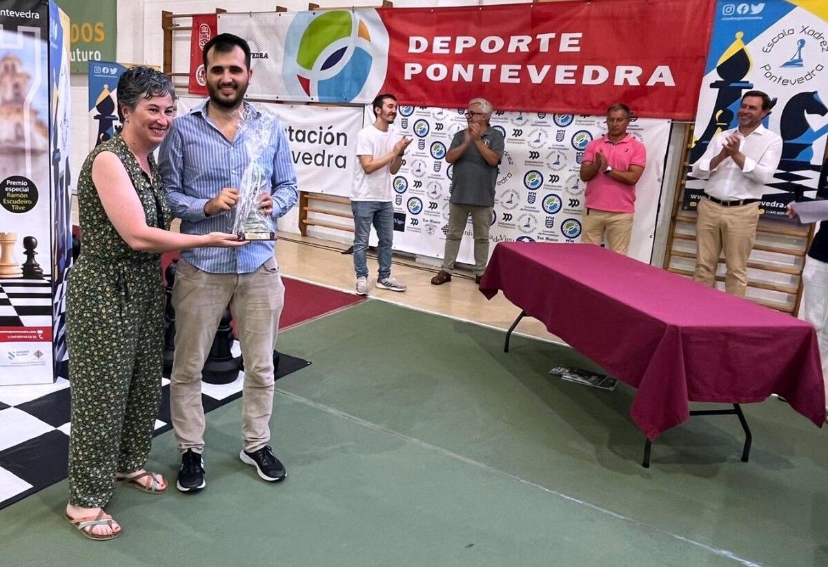 GM Andrea Stella, Campión do XII Torneo Internacional Cidade de Pontevedra