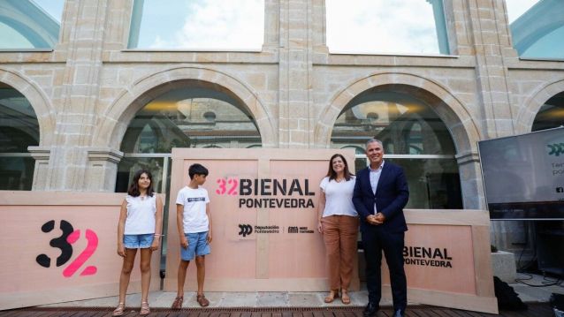 Presentación de la imagen de la XXXII Bienal de Arte de Pontevedra