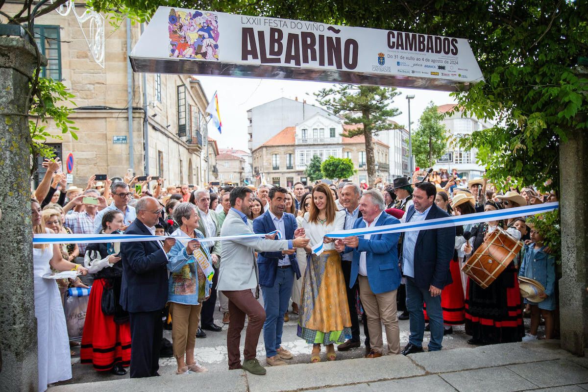 Inauguración de la LXXII Festa do Albariño