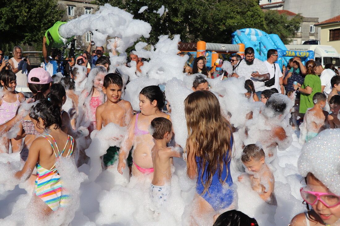 Fiesta infantil del 'Verán cultural' en A Lama