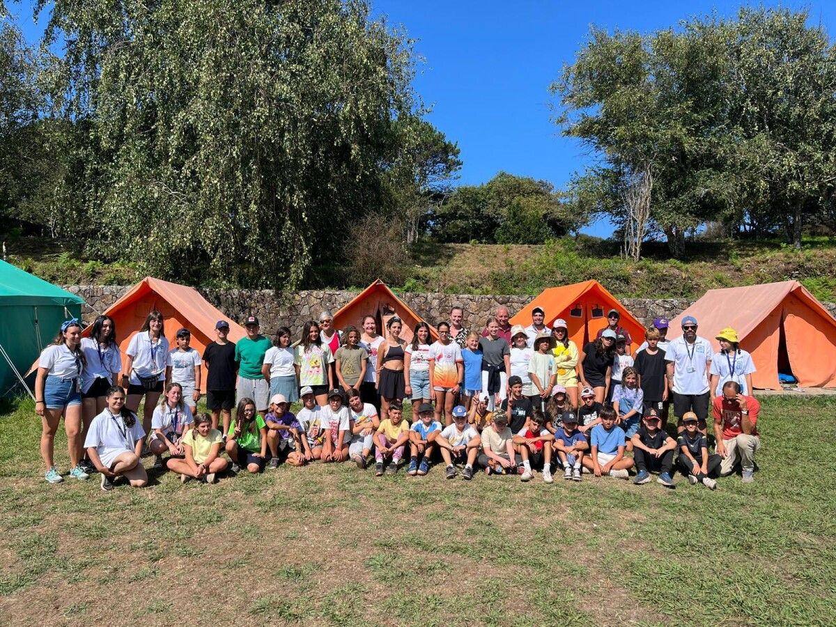 Campamento 'Illa Marabilla', en Ons