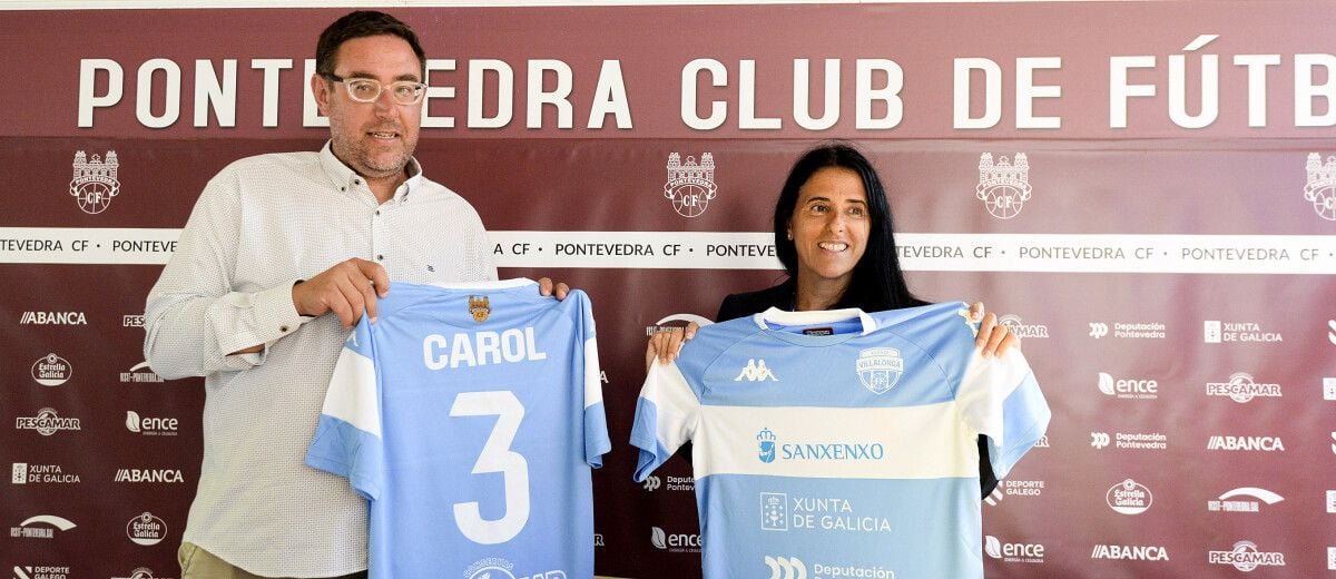 Acuerdo de colaboración entre el Pontevedra y el Atlético Villalonga de fútbol femenino