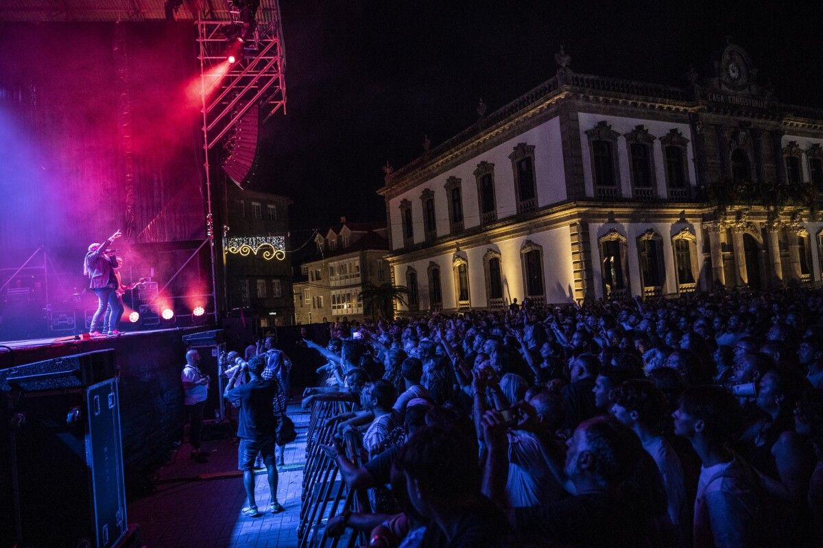 Concierto de El Drogas en la Praza de España